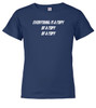 Navy image for Copies Youth/Toddler T-Shirt
