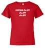 Red image for Copies Youth/Toddler T-Shirt