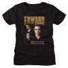 Twilight Girls (Juniors) T-Shirt - Edward 3 Character Pose