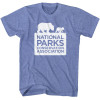 National Parks Conservation Association T Shirt - Logo on Light Blue