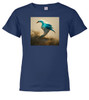 Navy image for Birds of Paradise Youth/Toddler T-Shirt