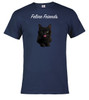 Navy image for Black Cat T-Shirt