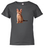 Charcoal image for Cat Pose Youth/Toddler T-Shirt