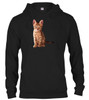 Black image for Cat Pose Hoodie