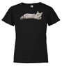 Black image for Cat Spluff Youth/Toddler T-Shirt