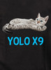 Closeup image for Cat Yolo Juniors V-Neck T-Shirt