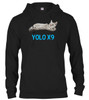 Black image for Cat Yolo Hoodie