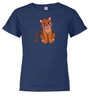 Navy image for Cat Youth/Toddler T-Shirt