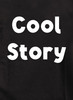 Closeup image for Cool Story Juniors V-Neck T-Shirt