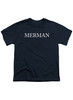 Image for Merman Youth/Toddler T-Shirt on Navy