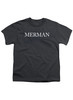 Image for Merman Youth/Toddler T-Shirt on Charcoal