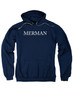 Image for Merman Hoodie on Navy
