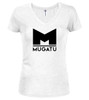 White image for Fashion Icon Juniors V-Neck T-Shirt