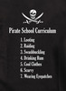 Closeup image for Pirate School Curriculum T-Shirt