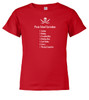 Red image for Pirate School Curriculum Youth/Toddler T-Shirt