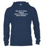 Navy The Only Thing Cooler Than a Pirate is a Space Pirate! Hoodie