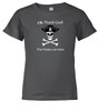 Charcoal image for The Pirates are Here Youth/Toddler T-Shirt