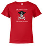 Red image for The Pirates are Here Youth/Toddler T-Shirt