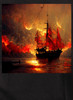 Closeup image for Burning pirate T-Shirt