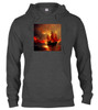 Charcoal Burning pirate Hoodie