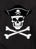 Closeup image for Pirate Jolly Roger Youth/Toddler T-Shirt