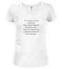 White image for To crush your enemies Juniors V-Neck T-Shirt