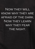 Closeup image for Now they will know why they are afraid of the dark Hoodie
