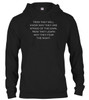 Black image for Now they will know why they are afraid of the dark Hoodie