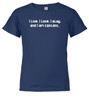 Navy I Live Youth/Toddler T-Shirt