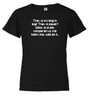 Black The Strength of Steel Youth/Toddler T-Shirt