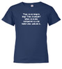Navy The Strength of Steel Youth/Toddler T-Shirt