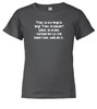 Charcoal The Strength of Steel Youth/Toddler T-Shirt