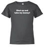 Charcoal image for Shut up and take my money! Youth/Toddler T-Shirt