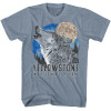 National Parks Conservation Association T Shirt - Yellowstone National Park Howling Wolf