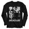Bruce Lee Long Sleeve T Shirt - Chinese Name
