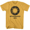 U.S. Football League T Shirt - Denver Gold on Yellow