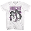 Whitney Houston T-Shirt - Orchid Collage