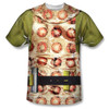 Star Trek Sublimated T-Shirt - Gorn Costume 100% Polyester