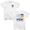 Jaws T-Shirt - Amity Island Regatta White Front Back