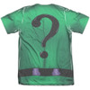 Back image for Batman Sublimated T-Shirt - Riddler Uniform 65% Polyester/35% cotton
