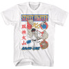 Street Fighter T-Shirt - Round One Comic White