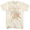 Masters of the Universe T-Shirt - He-Man and Battle Cat at Castle Grayskull