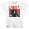 Scarface T-Shirt - When You Get The Money Red Background