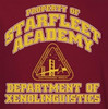 Star Trek T-Shirt - Starfleet Academy Xenolinguistics