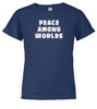 Navy image for Peace Among Worlds Youth/Toddler T-Shirt