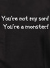 Closeup image You're not my son!  You're a monster! Hoodie