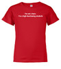 Red image for I'm not a hero.  I'm a high-functioning alcoholic Youth/Toddler T-Shirt