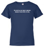 Navy image for I'm sorry, but your opinion  means very little to me Youth/Toddler T-Shirt