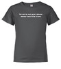 Charcoal image for I'm sorry, but your opinion  means very little to me Youth/Toddler T-Shirt