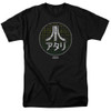 Image for Atari T-Shirt - Green Grid Kanji Logo